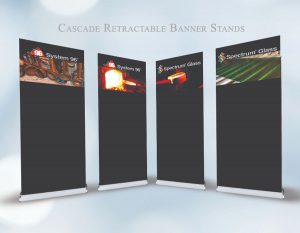 Cascade Retractable Banner Stand
