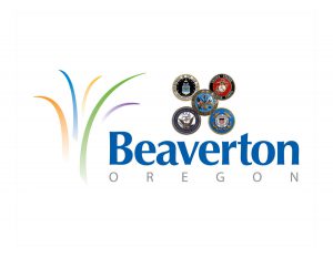Beaverton Armed Forces Banner Program Logo